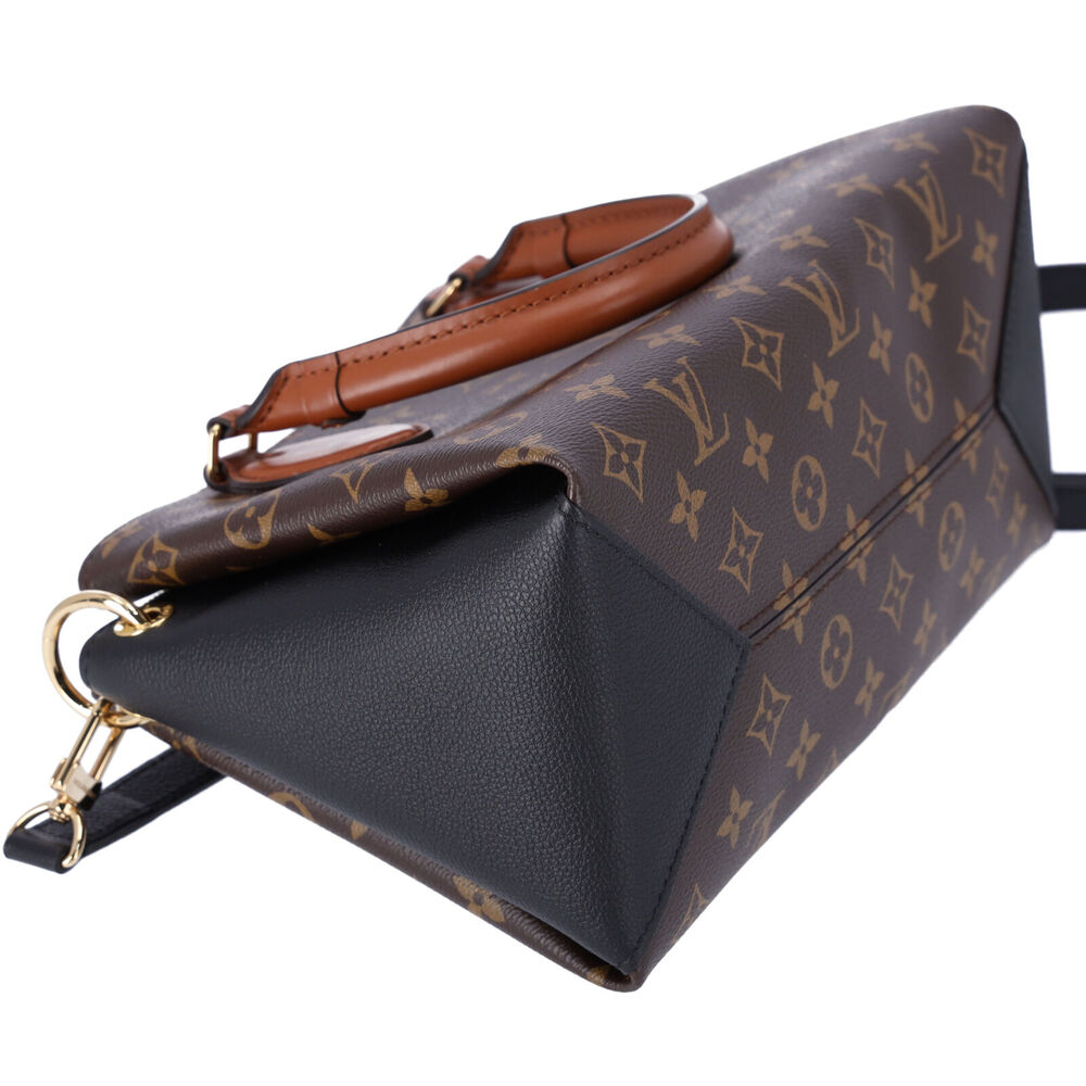 Louis Vuitton Vendome BB Monogram Handbag M46507 Noir Black Brown Satchel - Picture 2 of 10